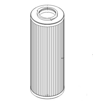 N5DM002 Oil Filter Element, 2μm polyester, Hydac | Industrial