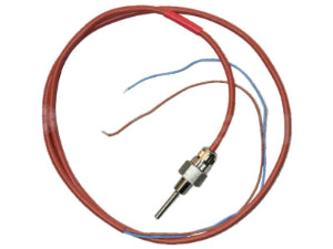 Bock 06033 compressed gas temperature monitoring PTC, screw-on temperature sensor, thermostat, CPL thread NPTF 1/8", with lead, 140AC±5K, legacy 097B06033, منظم الحرارة, datasheet