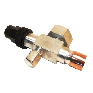 Carrier XL--12AU-047—EE Rotalock valve, 1-3/4, 1-1/8 ODF, R22, R134A and R407C applications, 30 bar, -20°C to +100°C, -20°C to +50°C, صمام روتالووك, datasheet