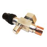 Carrier XL--12AU-047—EE Rotalock valve, 1-3/4, 1-1/8 ODF, R22, R134A and R407C applications, 30 bar, -20°C to +100°C, -20°C to +50°C, صمام روتالووك, datasheet