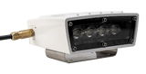 Orga HFL200EX-D-AC helideck floodlight, reduced output, stainless steel, 110-254V, 8W, Group IIC, Ex d, IP66, projecteur, holofote marítimo, كشاف ضوئي
