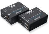 ACU3022A Black Box Micro KVM Extender, BlackBox, VGA, PS/2, RS232, Audio, Single-Access, CATx, الباسطة, penyambung, наполнитель