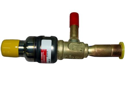 Carrier EA03XC383 Thermostatic Expansion Valve, R-410a, weight 0.65 lb, dimensions 6.75x1.5x3.25", صمام توسع, injap pengembangan, расширительный клапан