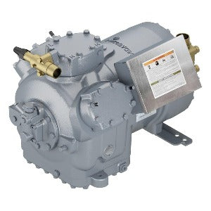Carrier 06ET250360 Carlyle Semi-Hermetic Compressor High Efficiency 20 HP 208/230/400/460-3 50/60Hz, R22, 315LS 2174HS 1800 rpm, fits 38AH044/054 and others, to be superseded by 06ET550360, replaces 06E4250310, 06EA250010, 06EA55030A, 06ET250310, P012-2092, 06E2250010, 06E2250310, catalog datasheet, ضاغط التبريد