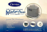 Carrier ICC58-071 Air Conditioning Winter Cover, fetauring innerflow system, for condensing units, 24ACR330, serie 0, dimensions of A/C unit 25-1/2" (H) x 31-3/16" (W) x 31-3/16" (D), shiping dimensions 20x13x13, 4.5 lbs, غطاء وحدة التكثيف, penutup unit pemeluwapan, крышка компрессорно-конденсаторного агрегата