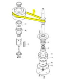 Gea Westfalia 0021-3339-900 Drive Belt, NSN 3030-12-389-4033, حزام الأمان, correia de tração, tali pinggang memandu, courroie d'entraînement, приводной ремень