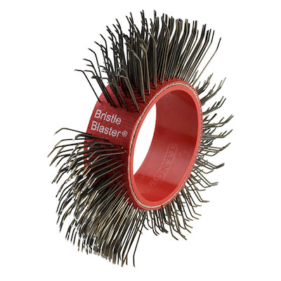 BB-033-05 Bristle Blaster Belt, Monti, 23 mm, steel, 5 pcs, فرشاة الشعر الخشن, щетинная щетка, escova de aço, berus bulu