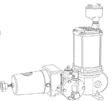 Milton Roy PPRW512RMH Dosapro Chemical Pump, Actuator Nema 4 220VAC, 31 Bar, مضخة الكيميائية