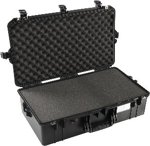 Pelican Air 1605 Carrying Case, 8WFPP2C, with Pick N Pluck shock absorbent foam, lightweight HPX resin, rushproof, dustproof, watertight O-ring gasket, automatic purge valve that balances air pressure inside, Polypropylene, 426x733x232 mm, for Gas Cylinder Transportation, IP67, حقيبة الحمل, membawa kes, maleta