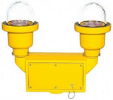 Point Lighting POL-21005-2F-R-10B-EX-MT Helideck Obstruction Light, Single LED FAA L-810  Red 220V, Class I, Division 2, Green Marine Treatment Finish, ضوء عرقلة, cahaya halangan, luminaria, свет преграды, 障碍灯