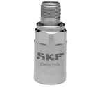 SKF CMSS793L Vibration Sensor, Low Frequency Accelerometer, 500 mV/g, 10 g peak, 2,5 Hz to 25 kHz: 8,0 µg, operation temperature –50 to +120 °C (–60 to +250 °F), 20 µg/gauss, 200 µg/gauss, 316L stainless steel, استشعار الاهتزاز, getaran, датчик вибрации