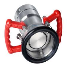 Todo-Matic 1-9401-4407 Locking Valve Hose Unit, 4" NPT, 164mm, FM ST/ST C/W Viton Seal, AISI 316 Stainless Steel, موصل خرطوم, penyambung selang, valvula trava para mangueira, соединитель шланга