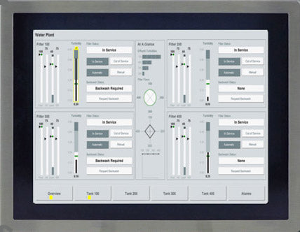 TSND2U-19SR-7N1C Wonderware InTouch Panel, لوحة واجهة رجل الإنسان, antara muka manusia, панель интерфейса человека, interfejsu człowieka, TPCE-17S-2MMXU