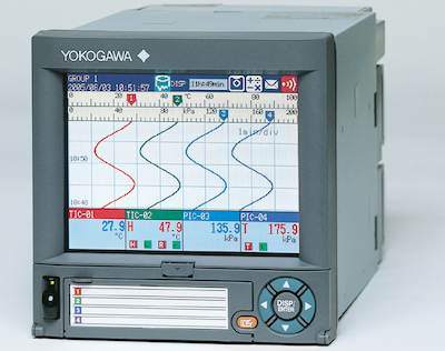 Yokogawa 436103-2/A1/R1 Chart Recorder Daqstation, R10000, 436103, μR10000, registrador grafico, 110/220V, 60Hz, شاشة العرض, дисплей монитора