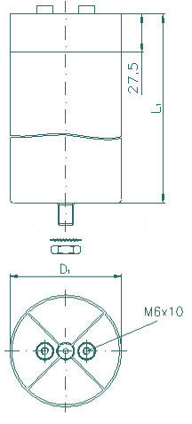 E50.N13-424N50 Capacitor Electronicon 420mf
