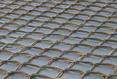 7003-112 Helideck Landing Net 14x14m, Frictape